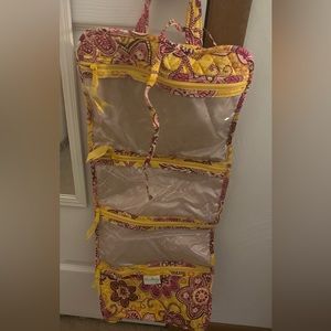 Vera Bradley hanging travel organizer